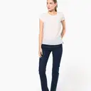 Short Sleeve Crepe Blouse - Image 4