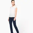 Short Sleeve Crepe Blouse - Image 6
