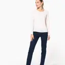 Crepe blouse with long sleeves - Image 8