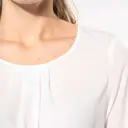 Crepe blouse with long sleeves - Image 3
