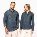 Denim Shirt Long Sleeves - Image 16