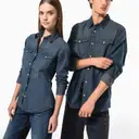 Denim Shirt Long Sleeves - Image 12