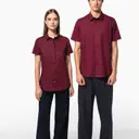 Cotton / elastane short sleeve shirt - Image 8