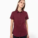 Cotton / elastane short sleeve shirt - Image 1