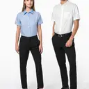 Korte mouwen strijkvrije blouse - Afbeelding 10