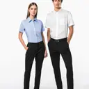 Korte mouwen strijkvrije blouse - Afbeelding 11