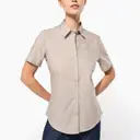 Chemise popeline polycoton manches courtes entretien facile - Image 1