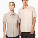 Chemise popeline polycoton manches courtes entretien facile - Image 9