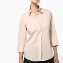 Poplin polycotton shirt with 3/4 sleeves and easy care - Image 7