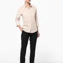 Poplin polycotton shirt with 3/4 sleeves and easy care - Image 6