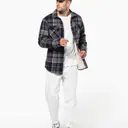 Checked Overshirt with Sherpa Lining - Image 12