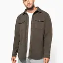Sherpa lined fleece overshirts - Image 1