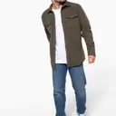 Sherpa lined fleece overshirts - Image 9