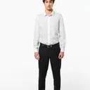 Popeline polycotton overhemd zonder zak onderhoudsvriendelijk - Afbeelding 12