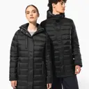 Lichte gewatteerde parka met capuchon - Afbeelding 14