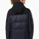 Bicolor gesteppte Parka mit Kapuze - Bild 10