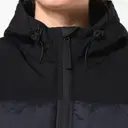 Bicolor gesteppte Parka mit Kapuze - Bild 14