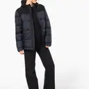 Bicolor gesteppte Parka mit Kapuze - Bild 12