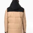 Bicolor gesteppte Parka mit Kapuze - Bild 3