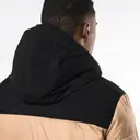 Bicolor gesteppte Parka mit Kapuze - Bild 8
