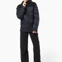 Bicolor gesteppte Parka mit Kapuze - Bild 13