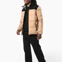 Bicolor gesteppte Parka mit Kapuze - Bild 7