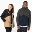 3-in-1 wasserdichte Parka mit Kapuze in zwei Farben - Bild 14