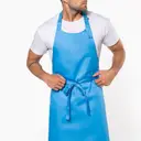 Polycotton apron without pocket - Image 7