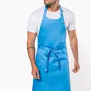 Polycotton apron without pocket - Image 2