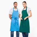 Polycotton apron without pocket - Image 9
