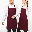 Lichte polycotton schort - Afbeelding 1