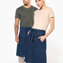 Long Cotton Apron - Image 1