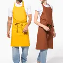 Cotton apron without pocket - Image 1