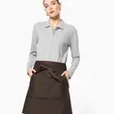 Mid-length cotton apron - Image 4