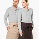 Mid-length cotton apron - Image 1