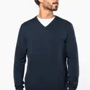 Eco-friendly V-neck Sweater - Image 1