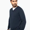 Eco-friendly V-neck Sweater - Image 3