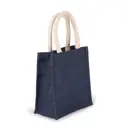 Sac style cabas en toile de jute - petit modèle - Image 2