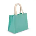 Sac style cabas en toile de jute - modèle moyen - Image 2