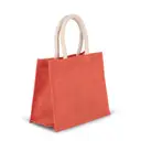 Sac style cabas en toile de jute - modèle moyen - Image 3