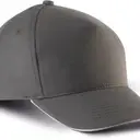 Cap with Contrasting Sandwich - 5 Panels - Image 7