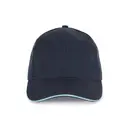 Cap met contrasterende sandwich - 6 panelen - Afbeelding 5