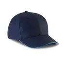 Cap met contrasterende sandwich - 6 panelen - Afbeelding 8
