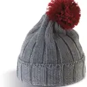 Mütze mit Pompon und Umschlag - Bild 5