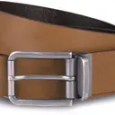 Ceinture en cuir à bord franc - 35 mm - Image 1