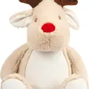 Zipped Plush Reindeer - Image 1