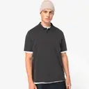 Ecoresponsables gewaschener Jersey-Polo - Bild 2