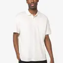 Eco-friendly Piqué Polo with Dropped Shoulders - Image 1