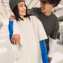 Oversized eco-vriendelijk T-shirt French Terry - Afbeelding 6