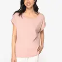 Eco-friendly T-shirt with rolled sleeves - Image 1